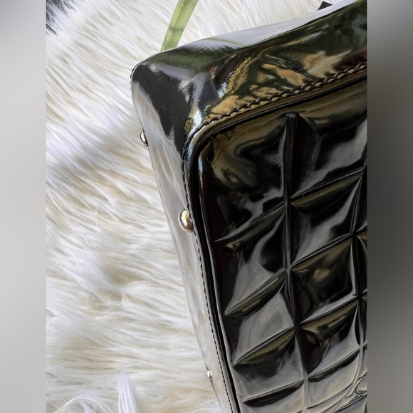 🔥🔥Chanel Chocolate Bar CC Tote Quilted Patent Bag🔥🔥 - Picture 7 of 15